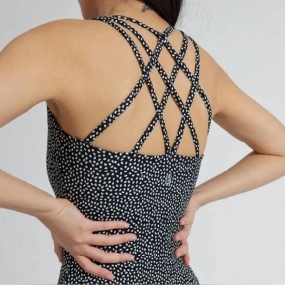 Buffbunny Collection Tops - BUFFBUNNY Collection Revolution Padded Bra Tank Women's M Square Neck Strappy